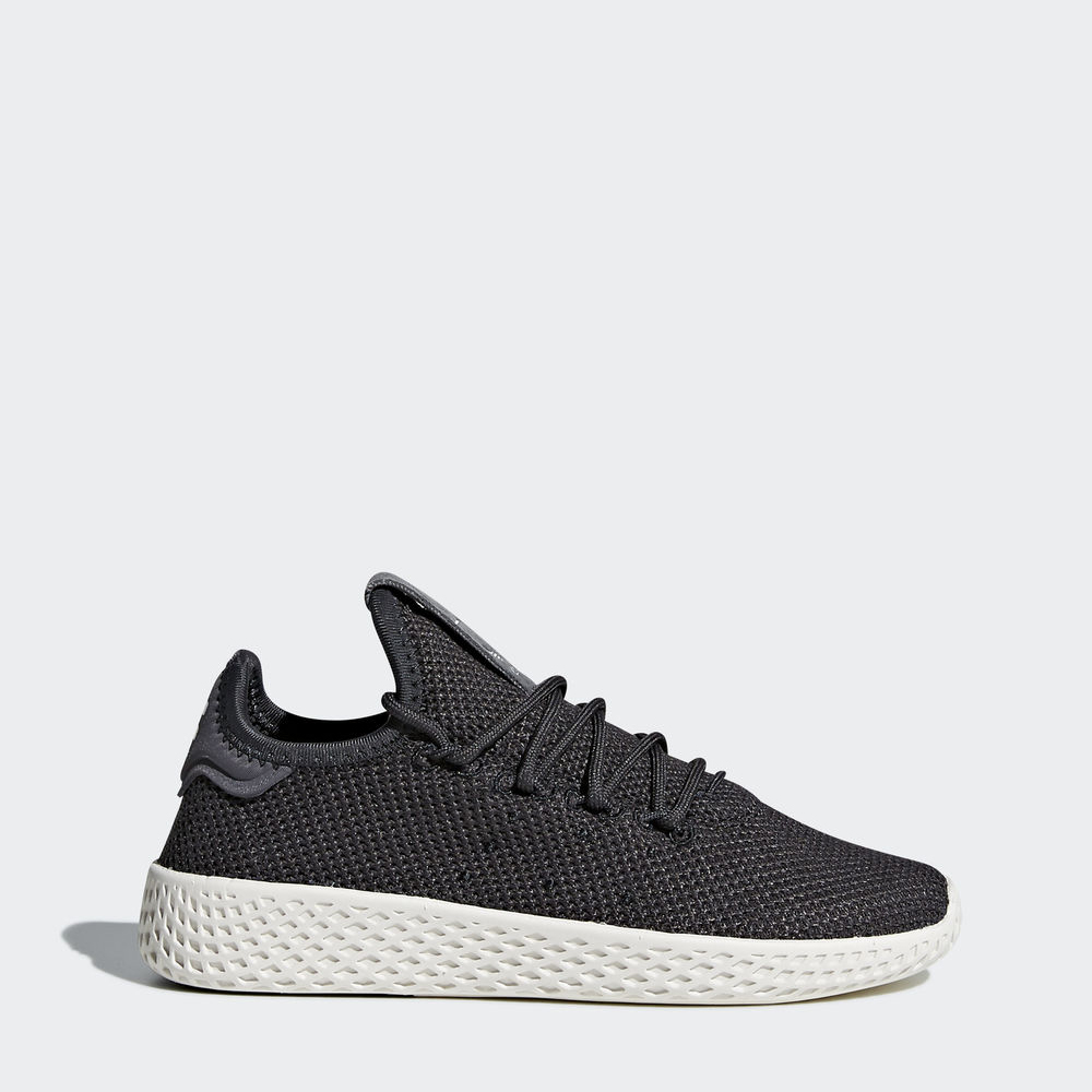 Adidas Pharrell Williams Tennis Hu - Originals για αγορια - Βαθυ Γκρι/Βαθυ Γκρι/Ασπρα,Μέγεθος: EU 27